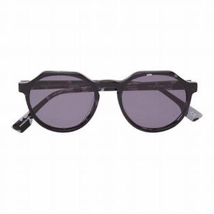 Le Specs Luxe Bang Acetate Monochromatic Sunglasses Black Smoke